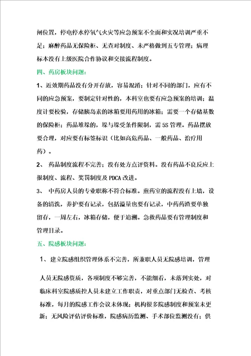 优质服务基层行现场督导检查共性实际问题反馈