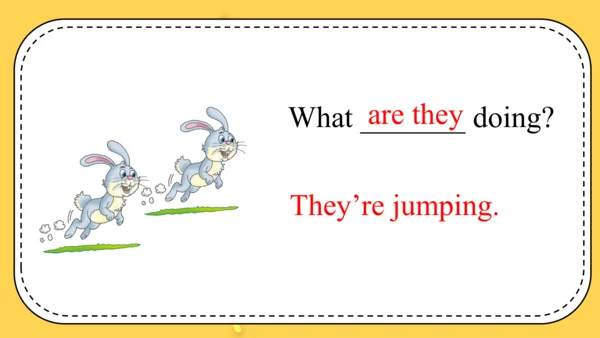 Module 3 Unit 2 What's the elephant doing? 课件(共37张