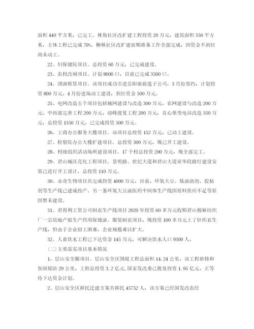 精编之项目建设年度工作总结范文.docx