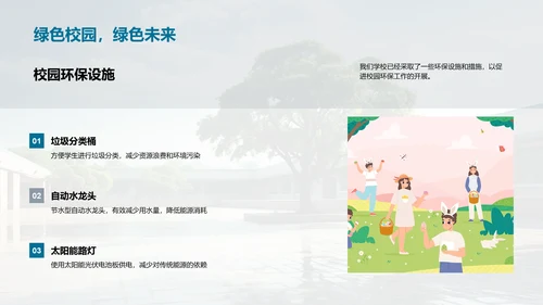 环保行动 构筑美丽校园