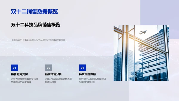 双十二科技销售研究PPT模板
