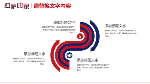 西藏布达拉营拉萨印象通用PPT模板