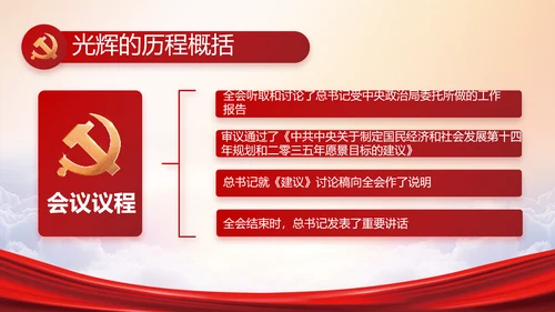 红色大气共青团年终工作总结PPT动态模板