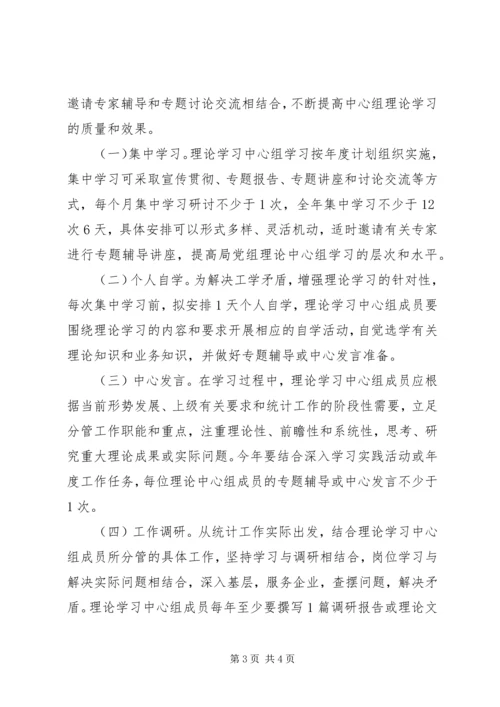 理论学习中心组学习计划.docx