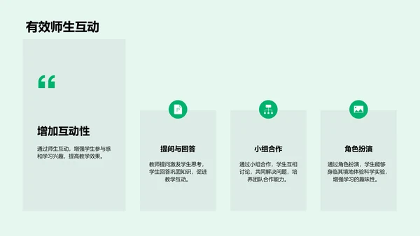 实习生科学教学实践PPT模板