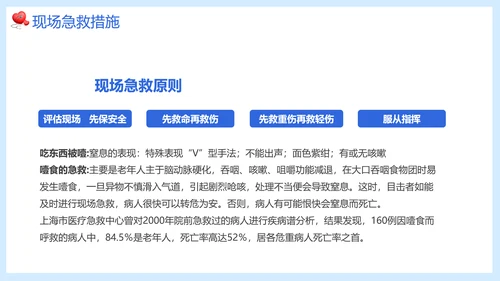 老年人常见急救措施医疗知识培训PPT