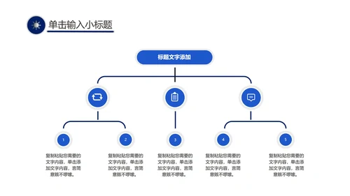 蓝色企业商业计划汇报书PPT模板