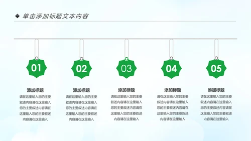 美丽中国绿色城市低碳环保节能PPT模板