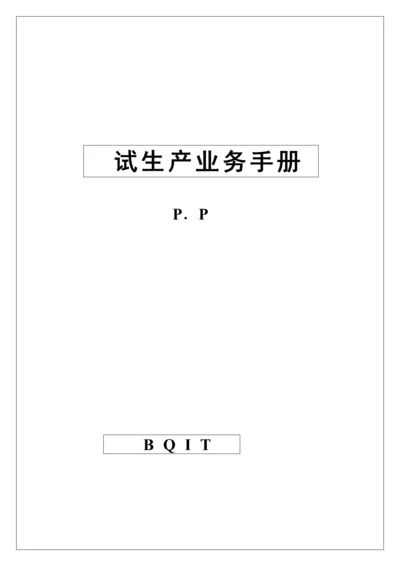 pp业务标准手册.docx