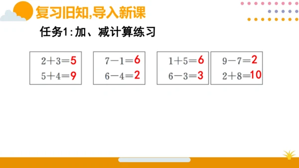 人教版数学（2024）一年级上册第二单元 第9节 加、减混合课件(共19张PPT)