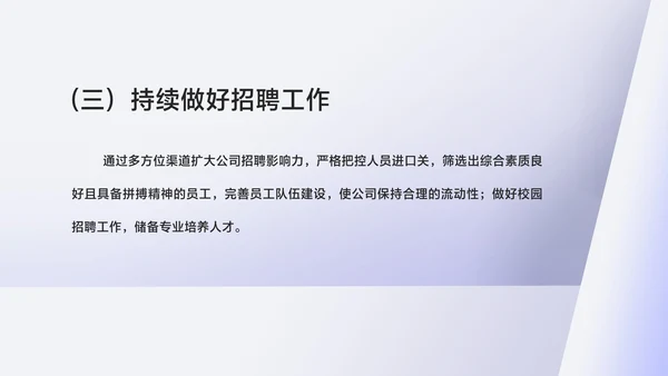 白色微立体年度述职报告PPT模板