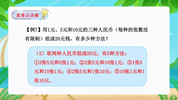 第五单元：认识人民币(单元复习课件)-人教版一年级数学下册(共34张PPT)