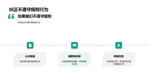 课堂规则，我们的行动