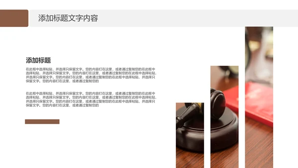 法律律师事务所法制法学工作报告PPT模板