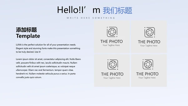 蓝色医疗医药代表工作总结动态PPT
