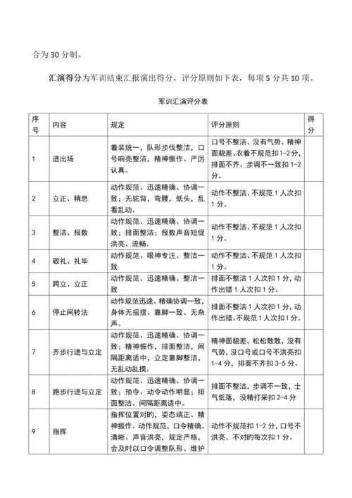 公司军训活动方案.docx