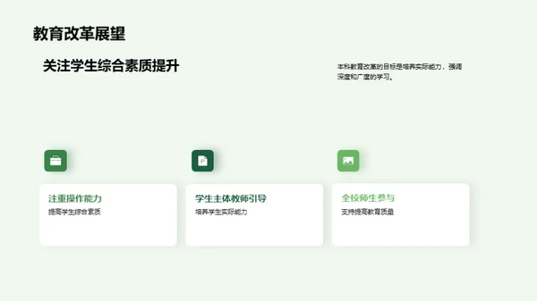 优化本科教学策略