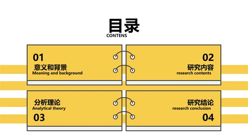 扁平风黄色新媒体与传统媒体的融合PPT