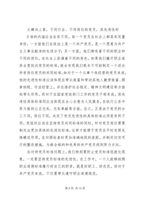 明确党员标准实践党员标准_1.docx