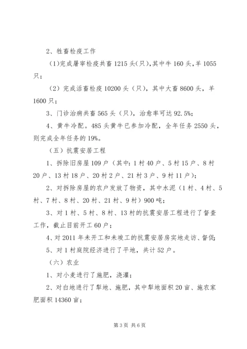 综治办XX年第一季度工作总结和第二季度工作计划 (3).docx