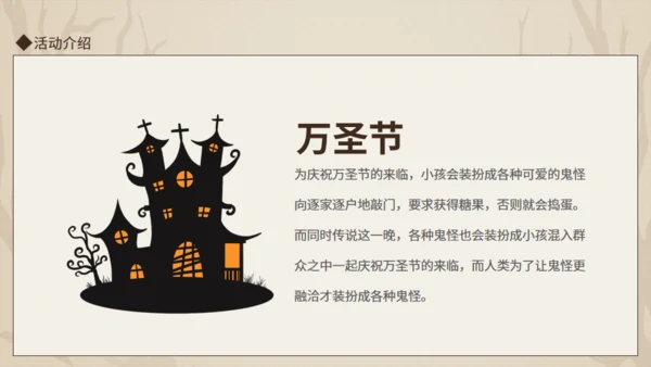 万圣节剧本杀主题活动动态通用PPT模板