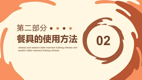 中西方餐桌礼仪茶道培训PPT模板