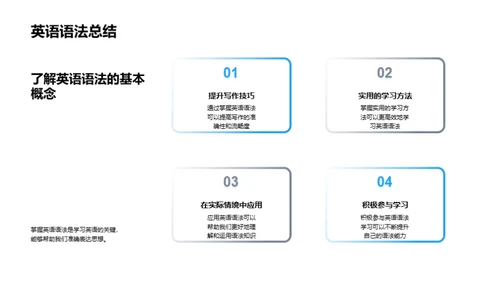 掌握英语语法之道