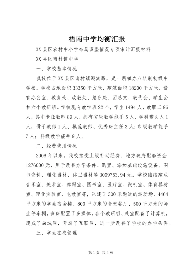 梧南中学均衡汇报 (2).docx