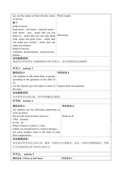 Section B (3a-Self Check)大单元教学+课时设计Unit 9 I like m