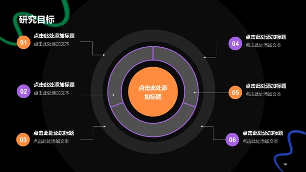 黑色简约扁平艺术设计毕业答辩PPT