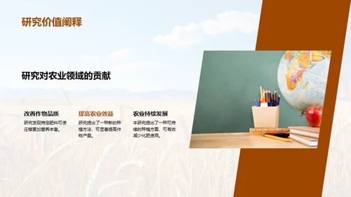 农学探究之旅