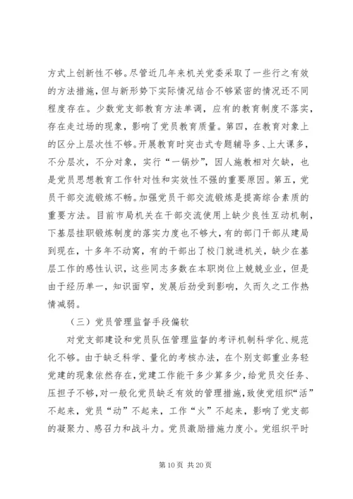 市地税局机关党员队伍现状的调查与思考 (6).docx