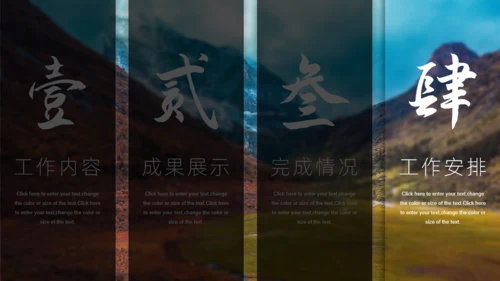 年终述职报告通用PPT模板