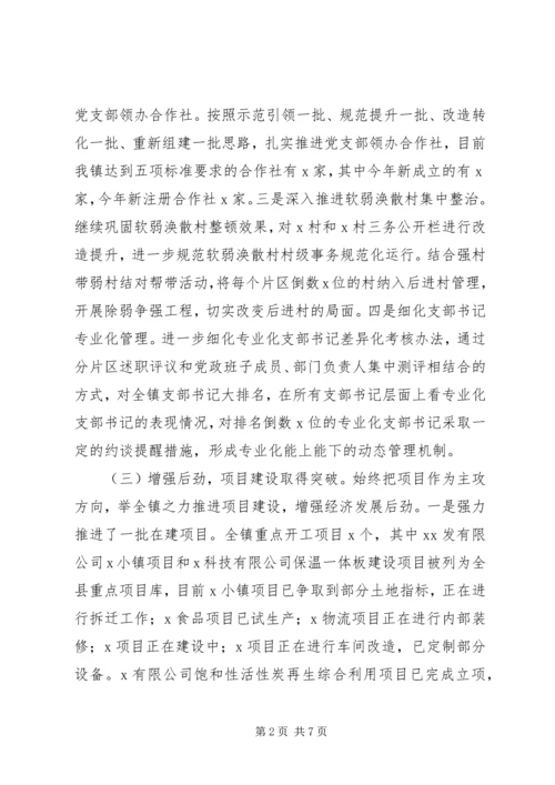 乡镇政府某年工作总结及某年工作打算.docx