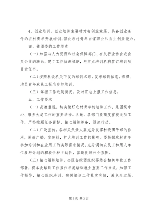 青年劳动者技能培训方案.docx