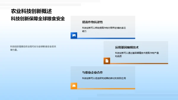 农业科技进阶之路