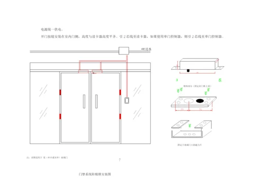 门禁系统施工方案(1).docx