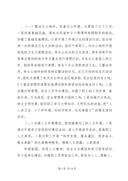 城乡环境综合治理“进机关”活动工作自查报告.docx