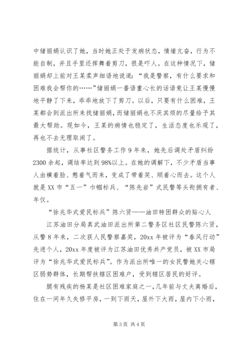 五一巾帼标兵事迹材料.docx