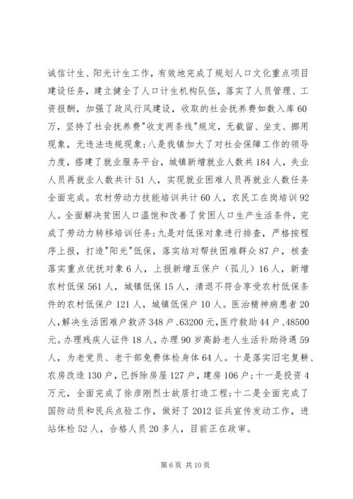 乡镇政府工作总结1.docx