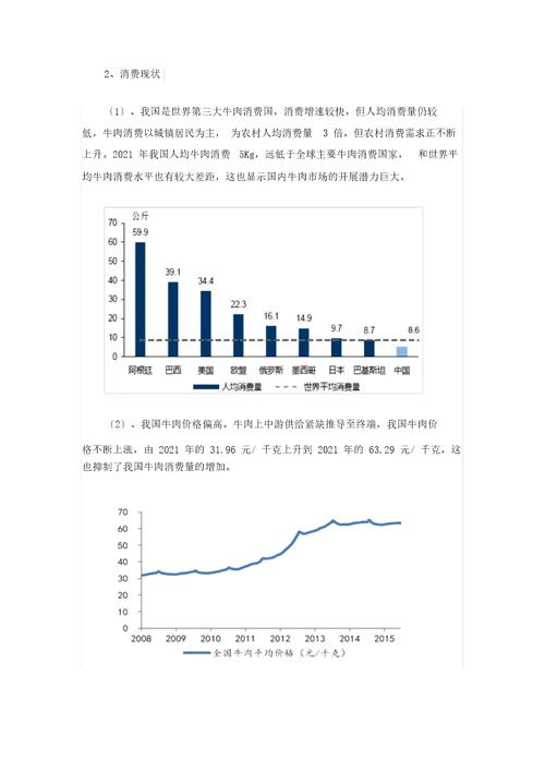 牛肉进口可行性报告