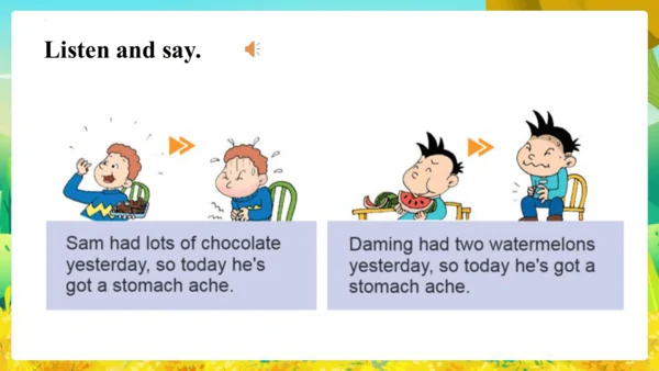 Module 10 Unit 2  Sam has lots of chocolate 课件(共65