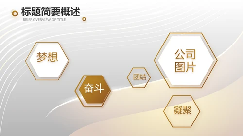高档大气美发沙龙品牌介绍动态PPT模板