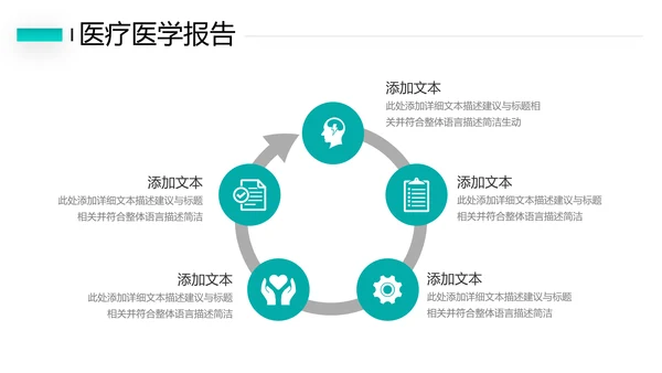 2021年简约欧美风医院宣传医疗医学医生工作总结汇报PPT