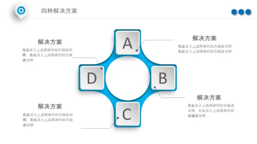 蓝色工作汇报述职年终总结PPT