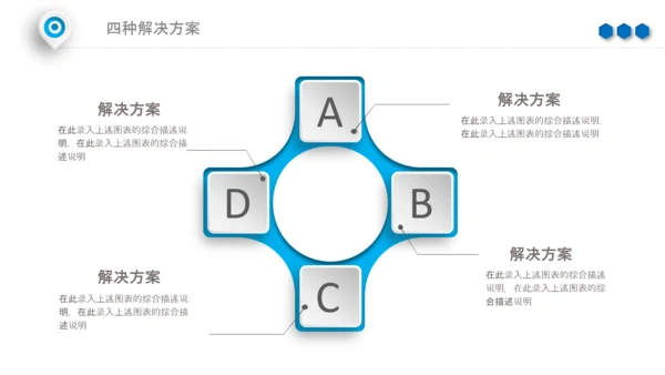 蓝色工作汇报述职年终总结PPT