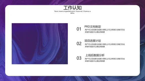 IT产品经理述职报告PPT模板