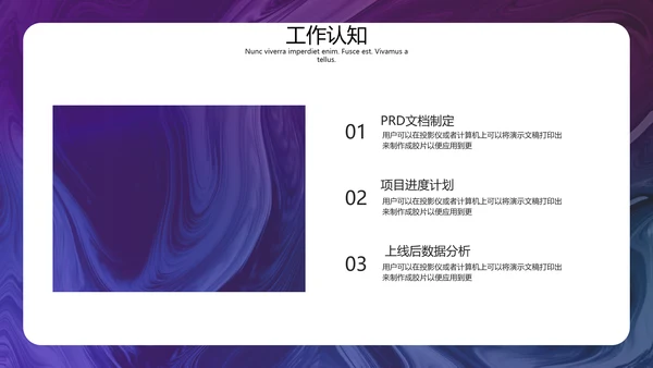 IT产品经理述职报告PPT模板