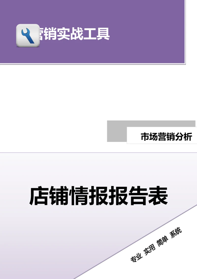 店铺情报报告表.doc.docx