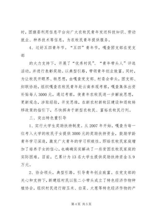 团支部工作汇报五篇范文 (4).docx